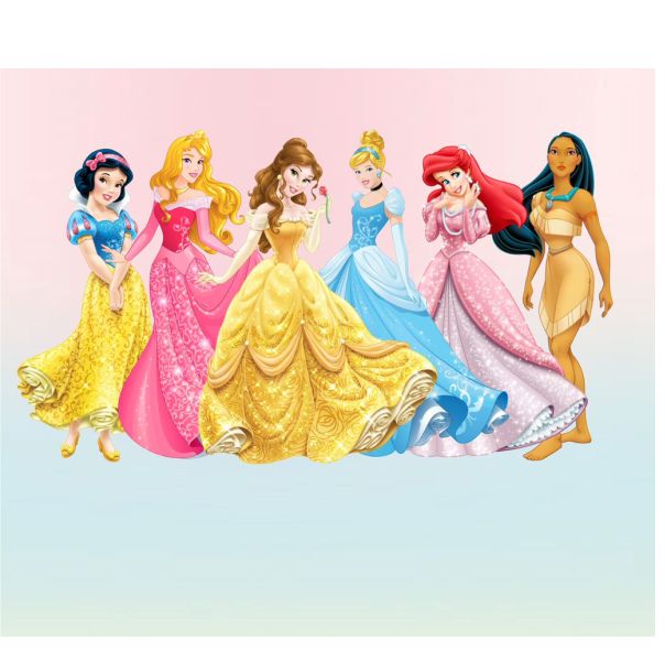 Painel 2.50 x 3.0  Princesas Disney